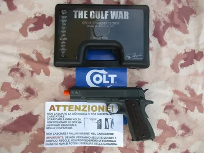 Colt 1911 A1 Storm "the Gulf War George H.w. Bush" CO2 Limited Edition - Cybergun