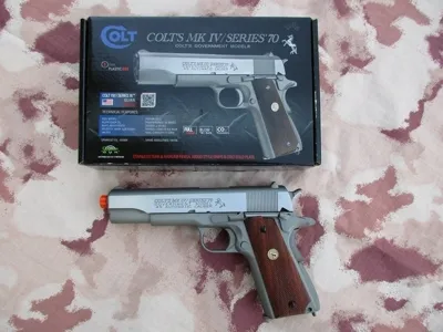 Colt 1911 Colt's MK IV Series' 70 GOVERNMENT.45 Full Metal CO2 By per Cybergun