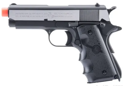 Colt 1911 Defender Cybergun Licensed Dual Color Chrome Slide Version > - SRC (Taiwan)