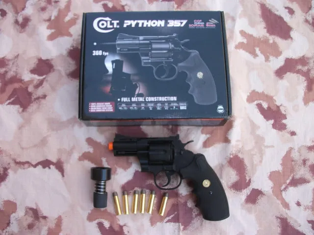 Cybergun Colt Python 357 CO2 2.5" Full Metal