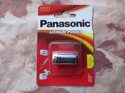 CR123 Lithium Power - Panasonic