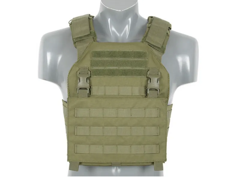8Fields Cummerbund Buckle Up Assault Plate Carrier · Verde / OD