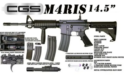 CGS M4 R.i.s 14,5INCH MWS Compatible By CGS - Cyma