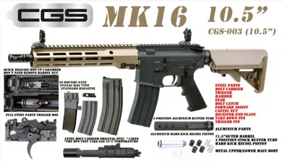 CGS MK16 Urg-I 10.5INCH MWS Compatible By CGS Gas System - Cyma