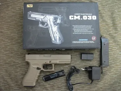 G18C Air Electric Pistol Full Auto 3° Version - Cyma