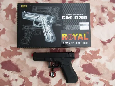 G18C Type Air Electric Pistol Full Auto 3° Version By Cima - Cyma