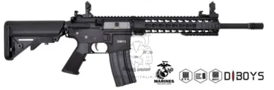 M4 ETU KeyMod 10" Full Metal Marines Logo - DBoys