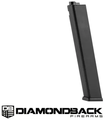 DB9R Diamondback 120BBs Polymer Mid Cap Magazine per Bo-Manufacture - Classic Army