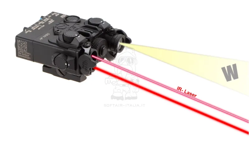 Element DBAL A2 IR + Red Laser & Illuminator · Blanco