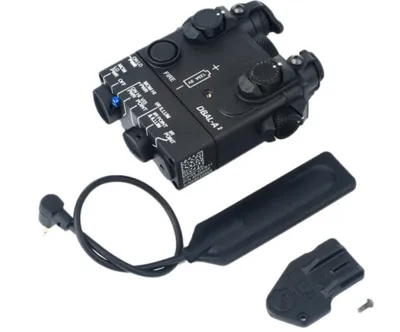DBAL-A2 Aiming Device IR Green Laser - LED Torch Light 150 Lumen - Strobe - Wadsn