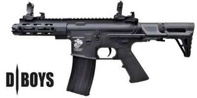 PDW M4 Full Metal 5" 1-4 Aluminum RIS Li-Po Ready - DBoys