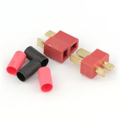 Deans T-Plug Coppia Connettori Maschio - Femmina - softair italia