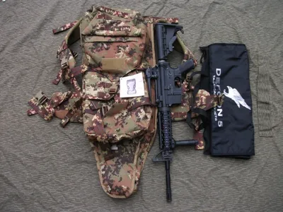Battle Pack con Porta ASG E-O Vero - Defcon 5 Tactical Products