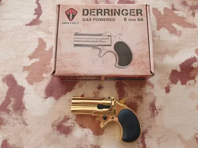 Derringer Inserts Version Full Metal Double Barrel. GNB - Maxtact