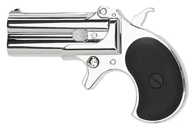 Derringer - Chrome" Full Metal Double Barrel. GNB - Maxtact