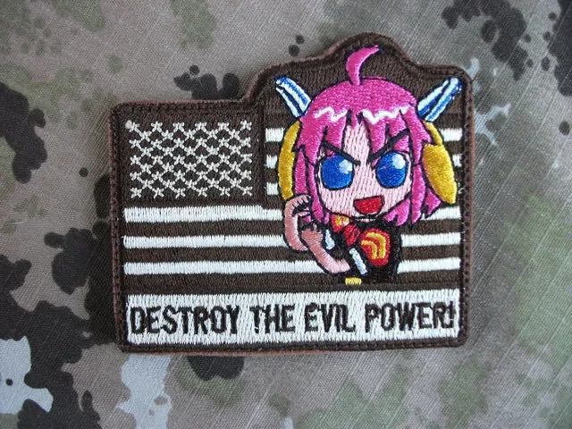 softair italia Destroy the Evil Power Patch · Tan / FDE