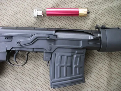 Dragunov SVD Bolt Action Cilindro CO2 - Synthesis