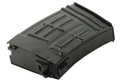 Dragunov SVD Steel AWSS 21BBs Gas Mid Cap Magazine - WE Airsoft