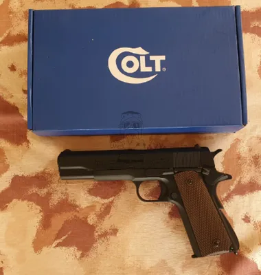 1911 Colt Licensed EC-3101 Full Metal Pistol By - E&C East Crane