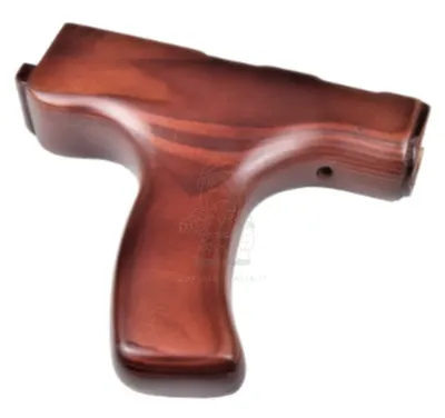 AK AIM Wood Low Hanguard W. Vertical Forward Grip Paramano in Legno con Impugnatura Verticale - E&L Airsoft