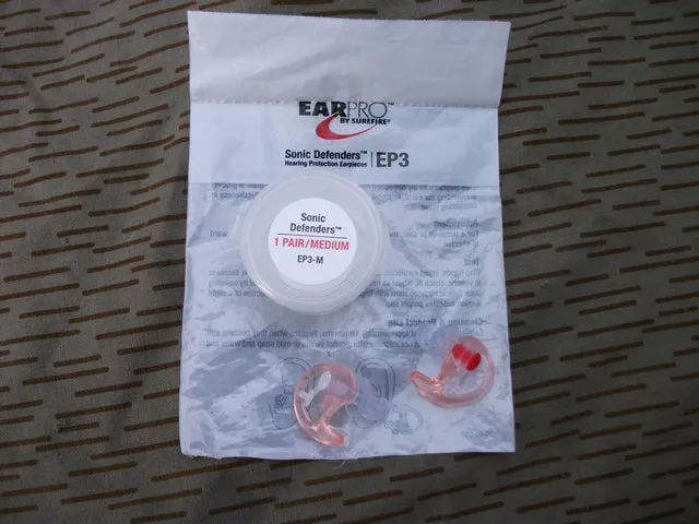 SureFire Earpro EP3 Sonic Defender