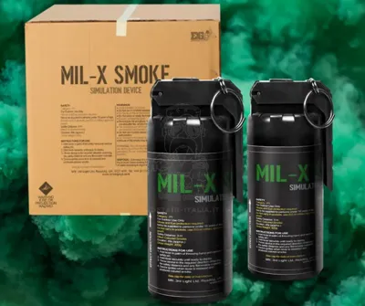 Mil-X Professional Military Style Training Smoke Grenade - Enola Gaye