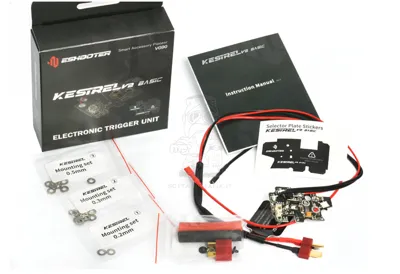Kestrel V2 ETU Basic Electronic Trigger Unit Rear Wired Cavetteria Posteriore - Eshooter