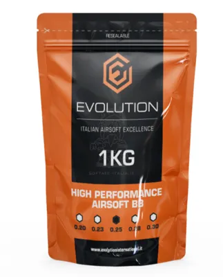 0,25 High Performance BB 1kg=4000BBs - Evolution Airsoft