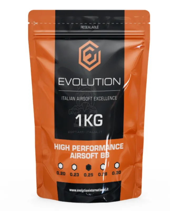 Evolution 0,25 High Performance BB 1kg=4000BBs · Blanco