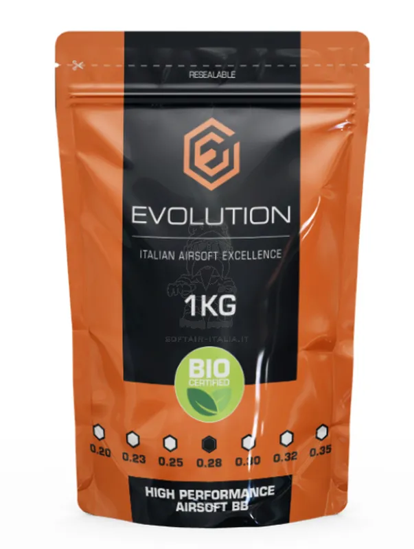 Evolution BIO 0,28 High Performance BB 1kg=3571BBs · Blanco