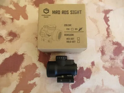 MRO Style Killflash - Honeycomb Red Dot Sight & QD Mount 1-3 Lower - Evolution