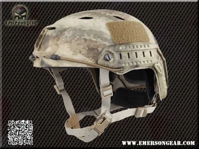 FAST BJ A-Tacs Armed Helmet - Emerson