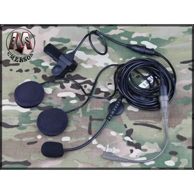FAST Helmet Bj - Pj Icom (Midland) Radio Set - Emerson