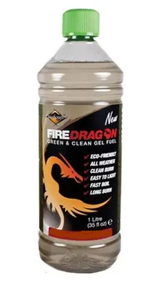 Combustibile Rapido Naturale in Gel Da 1 Litro - FireDragon