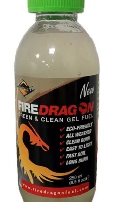 Combustibile Rapido Naturale in Gel Da 250ml - FireDragon