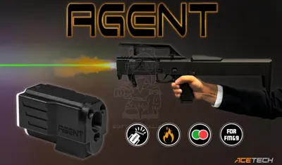 FPG Folding Pistol Gun Orion Combat FMG9 Tracer Included - Poseidon