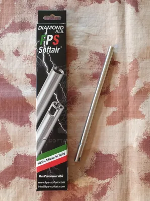 6,01 x 165mm. Steel Inner Barrel Canna Interna Di Precisione in Acciaio Inox AISI 304 - FPS Airsoft