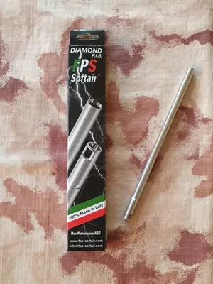 6,01 x 185mm. Steel Inner Barrel Canna Interna Di Precisione in Acciaio Inox AISI 304 - FPS Airsoft