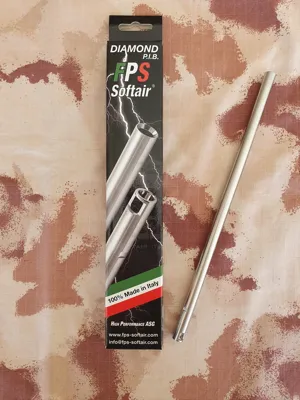 6,01 x 210mm Steel Inner Barrel Canna Interna Di Precisione in Acciaio Inox AISI 304 - FPS Airsoft