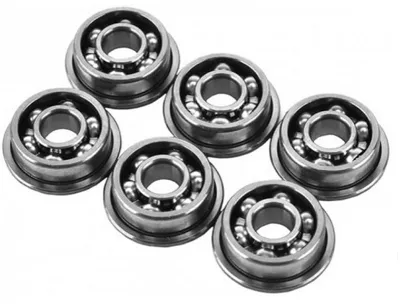 Boccole in Acciaio 8mm. con Cuscinetti Aperti Pro Sollecitazioni Estreme - FPS Airsoft