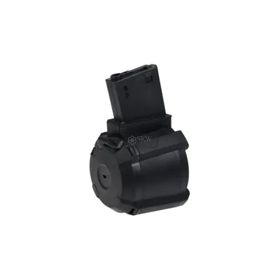Cargador Drum Eléctrico M4 1000 rds - SAIGO DEFENSE