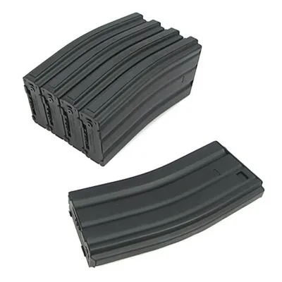 Full Metal MAG Box Five Pcs. Kit M4-M16 - King Arms