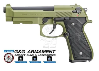 Pistol GPM92 Upgraded GP2 Hunter Pistola a Gas - G&G Armament