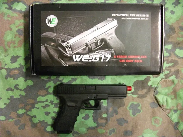WE Airsoft G17 WE · Negro