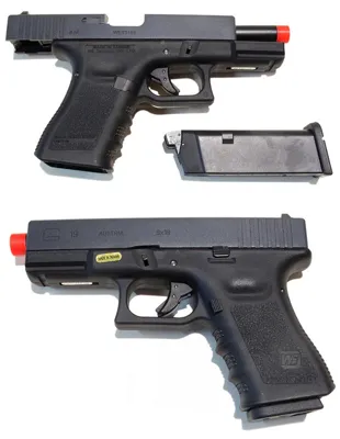 G19 Railed Frame Full Metal 4° Gen. Scarrellante a Gas - WE Airsoft