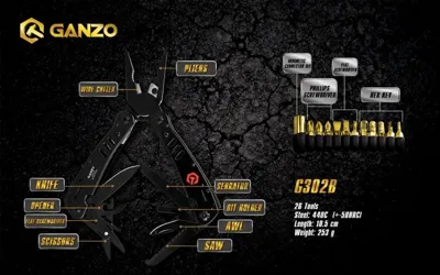 Multi Tool G302-B Special Edition - Ganzo