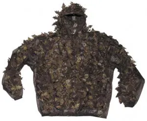 Ghillie Suit REAL Tree 3D Completa By - MFH Int. Comp