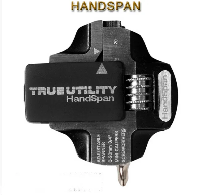 True Utility Hand Span Multi Tool Portachiavi