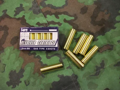 Cartucce Kit Da Sei per Revolver - HFC airsoft