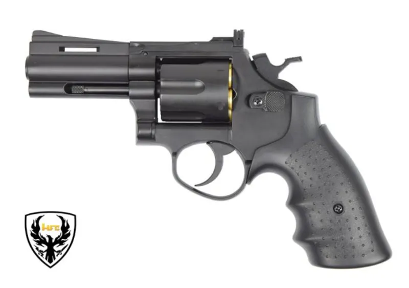 HFC airsoft Python 3,5" 357 Type Gas Revolver 134 · Negro